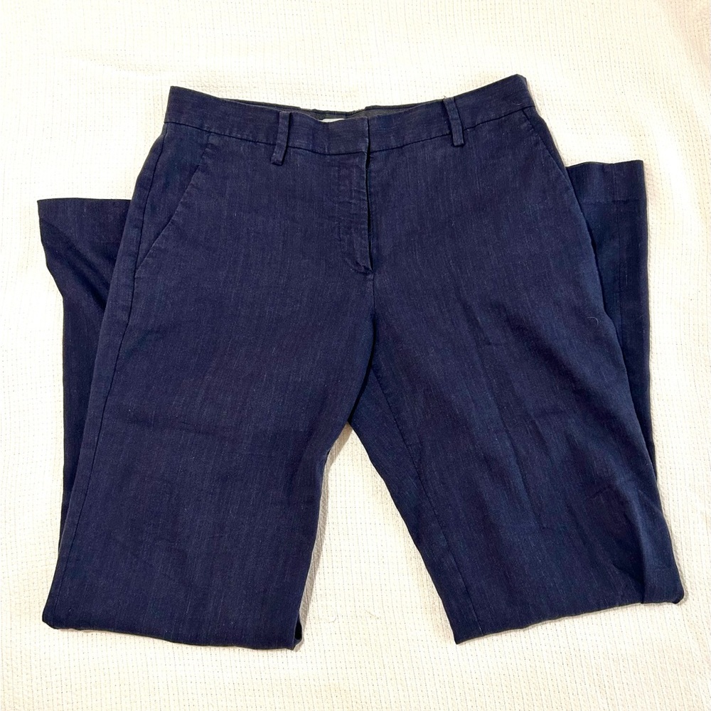 Gap linen navy pant
